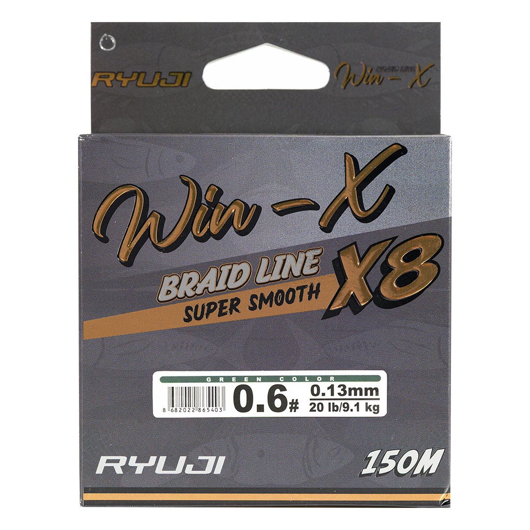 RYUJI WINX X8 150M GREEN İP MİSİNA 0,08 MM görsel 4
