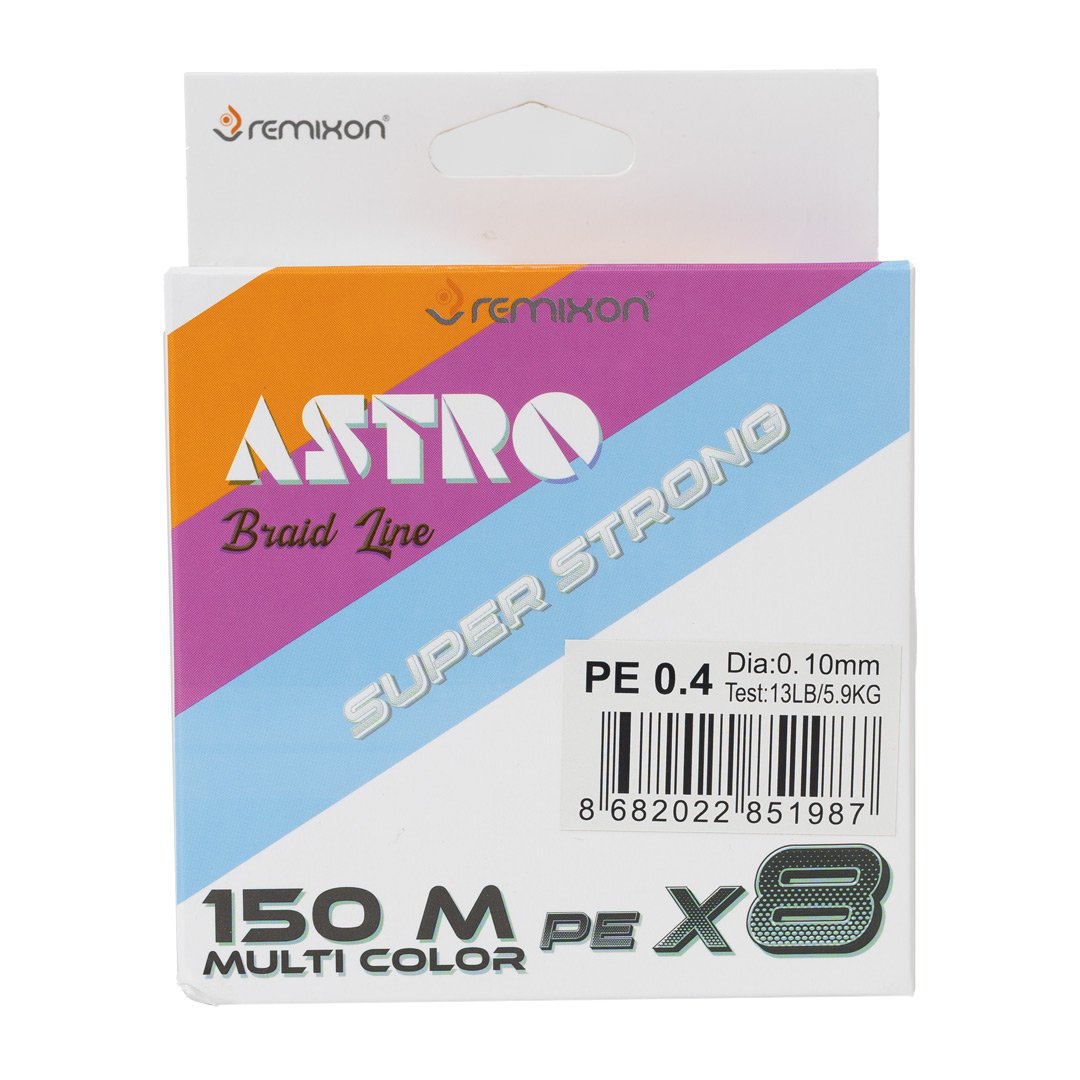 Remixon Astro 8X 0.10mm 150m M.Color İp Misina 0,13MM görsel 2