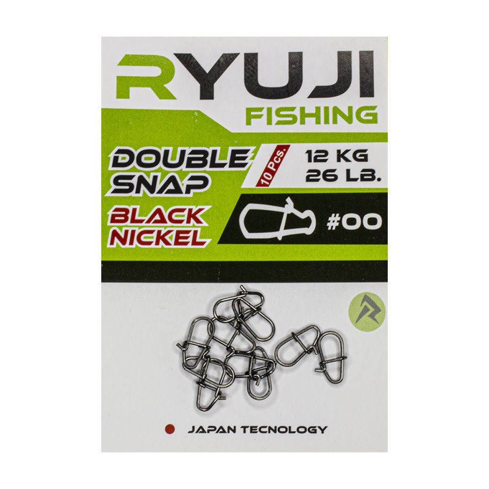 Ryuji Double Snap Klips (10 Adet) no:0