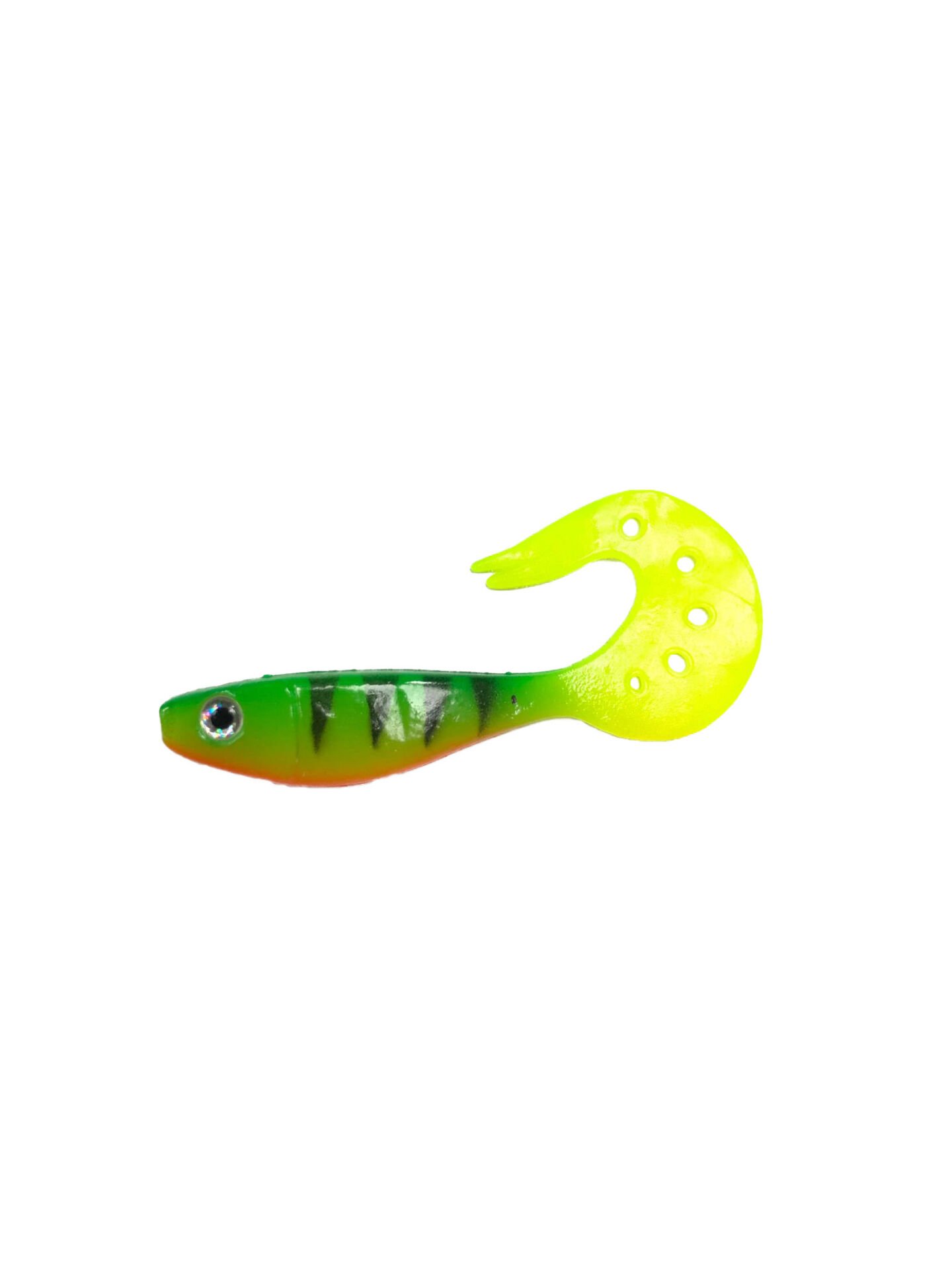 Powerex 10cm. Silikon Orak Kuyruk Firetiger