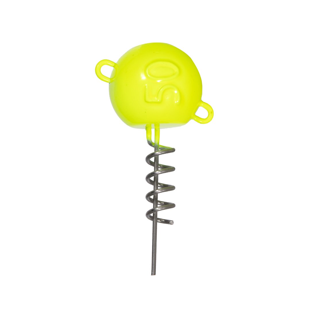 RYUJI SCREW JIGHEAD YELLOW UV (2 ADET) 50GR