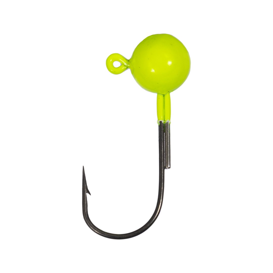 RYUJI BALL AJING YELLOW UV JIGHEAD 1 GR İĞNE NO:10 (5 ADET)