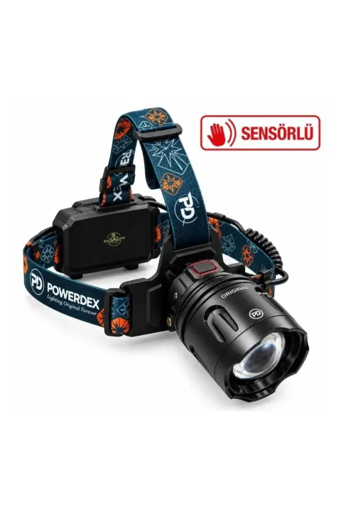 POWERDEX PD 2672 KAFA FENERİ SESÖRLÜ görsel 2