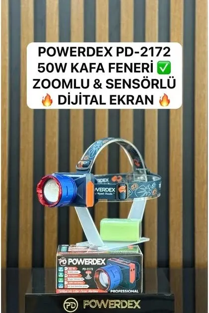 POWERDEX PD 2172 KAFA FENERİ görsel 1
