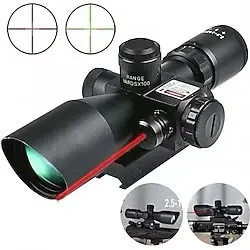RIFLE SCOPE LAZERLİ DÜRBÜN M9 LS3-10X42E LASER SIGHT görsel 1