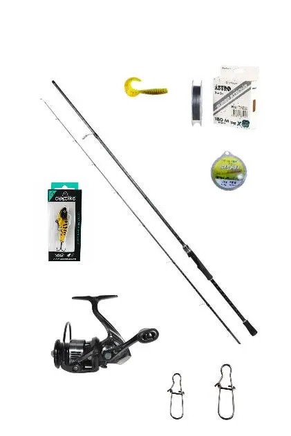 RYUJİ SPİN SET İMPACT KAMIŞ İNFİNİTY 3000 MAKİNA FULL SET görsel 1