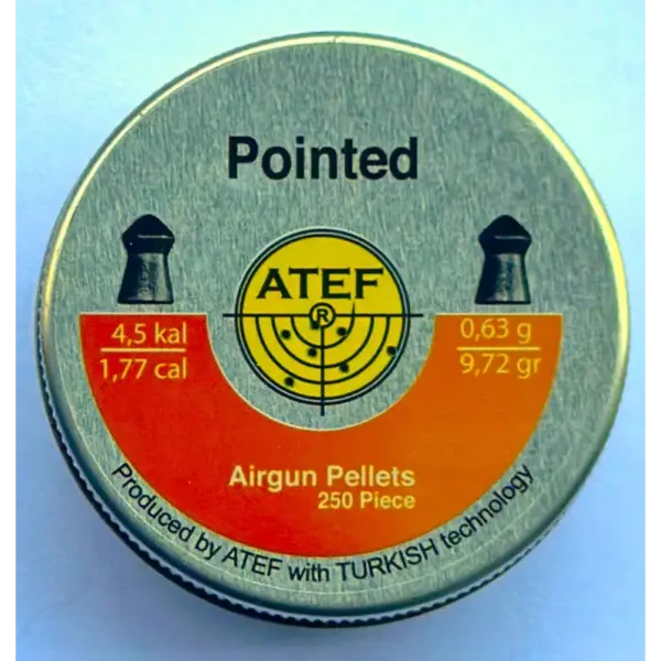 4.5mm Havalı Saçması Airgun Pallets (250 Adet) pointed