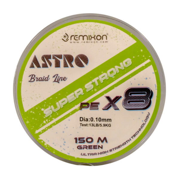 Remixon Astro 8X 0.18mm 150m Green İp Misina - Görsel 3
