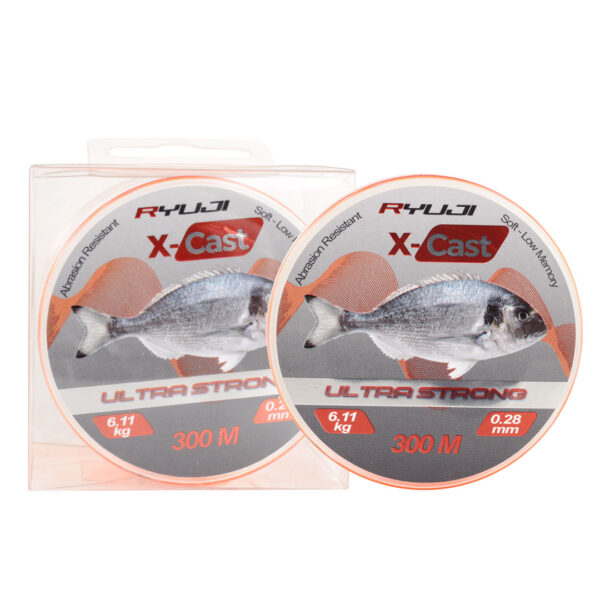 RYUJI XCAST 300M ORANGE SURF MİSİNA 0.30MM - Görsel 4