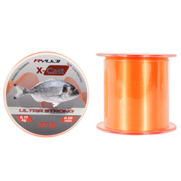 RYUJI XCAST 300M ORANGE SURF MİSİNA 0.30MM - Görsel 3
