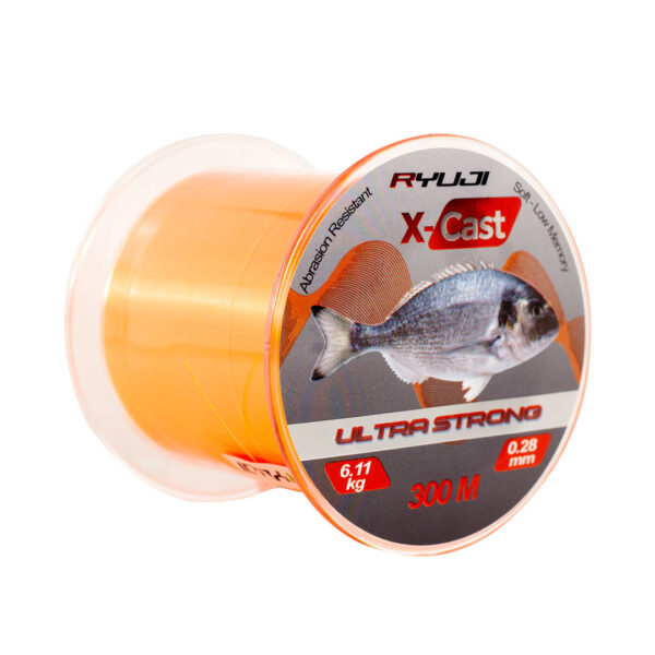 RYUJI XCAST 300M ORANGE SURF MİSİNA 0.30MM - Görsel 2