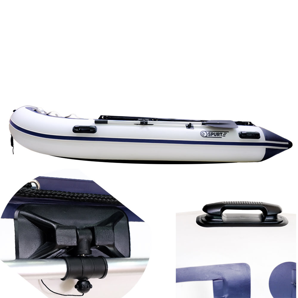 Spurt 3.30m 0.9mm 1000D Alüminyum Taban Şişme Bot - Görsel 2